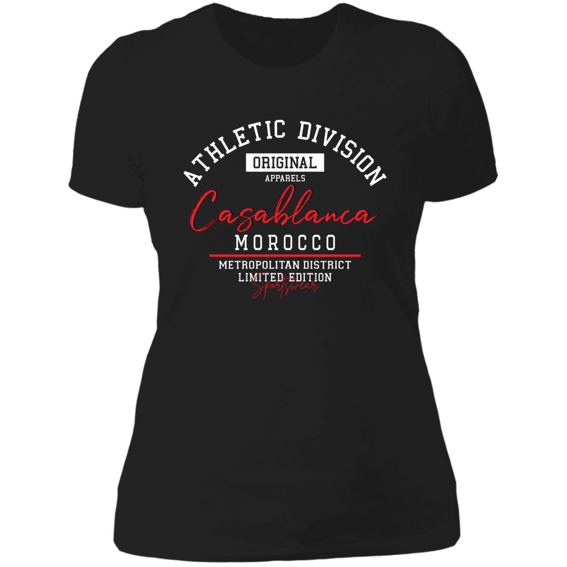 Casablanca Morocco Athletic Division Women's Classic T-Shirt