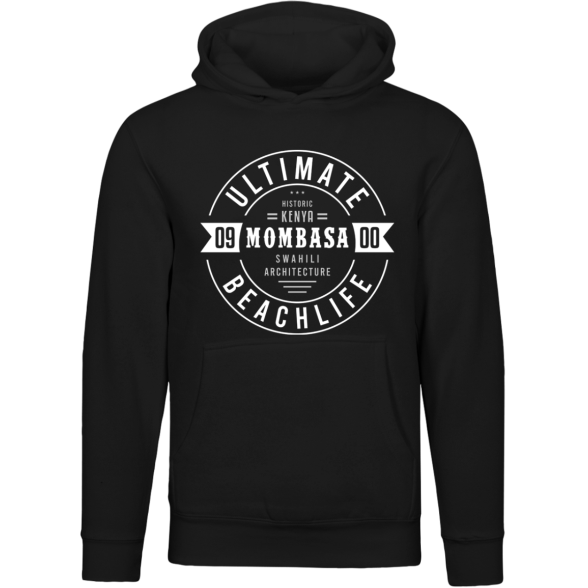 Mombasa 0900 Ultimate BeachLife Unisex Pullover Hoodie