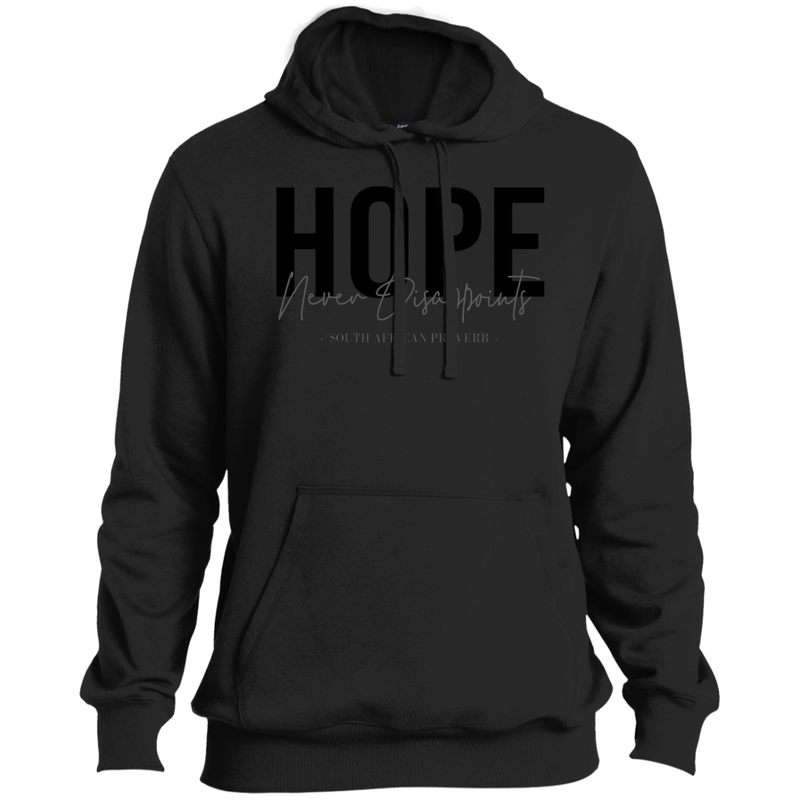 Hope Never Disappoints Men's Pullover Hoodie