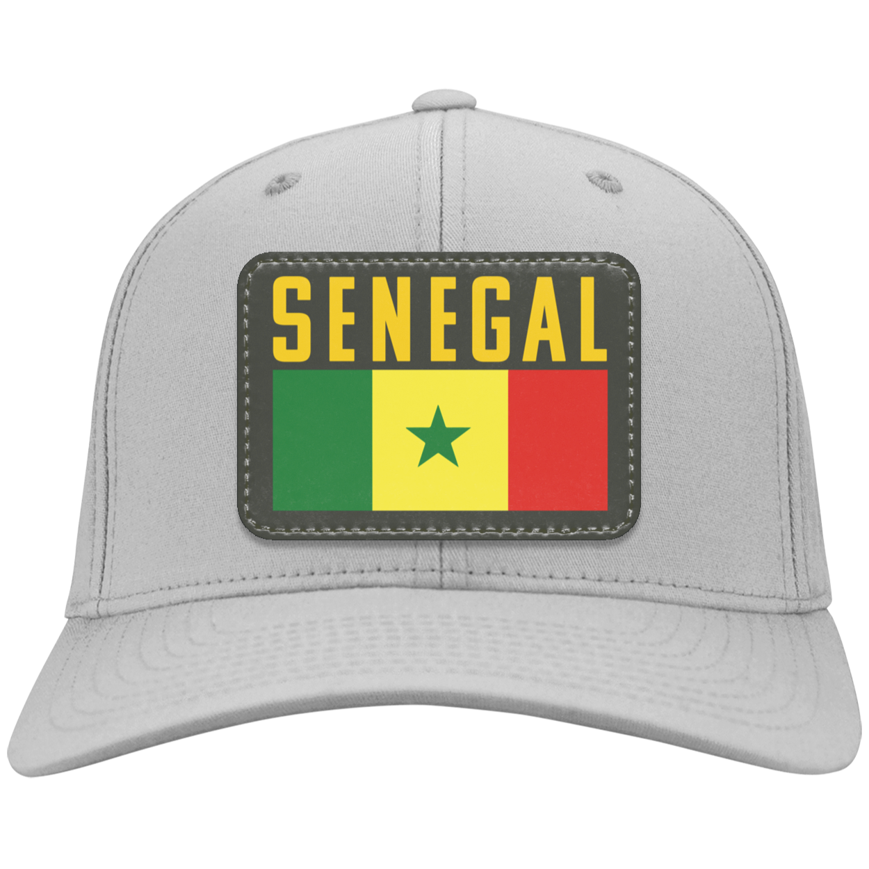 Senegal Football Team Emblem Patch Twill Cap