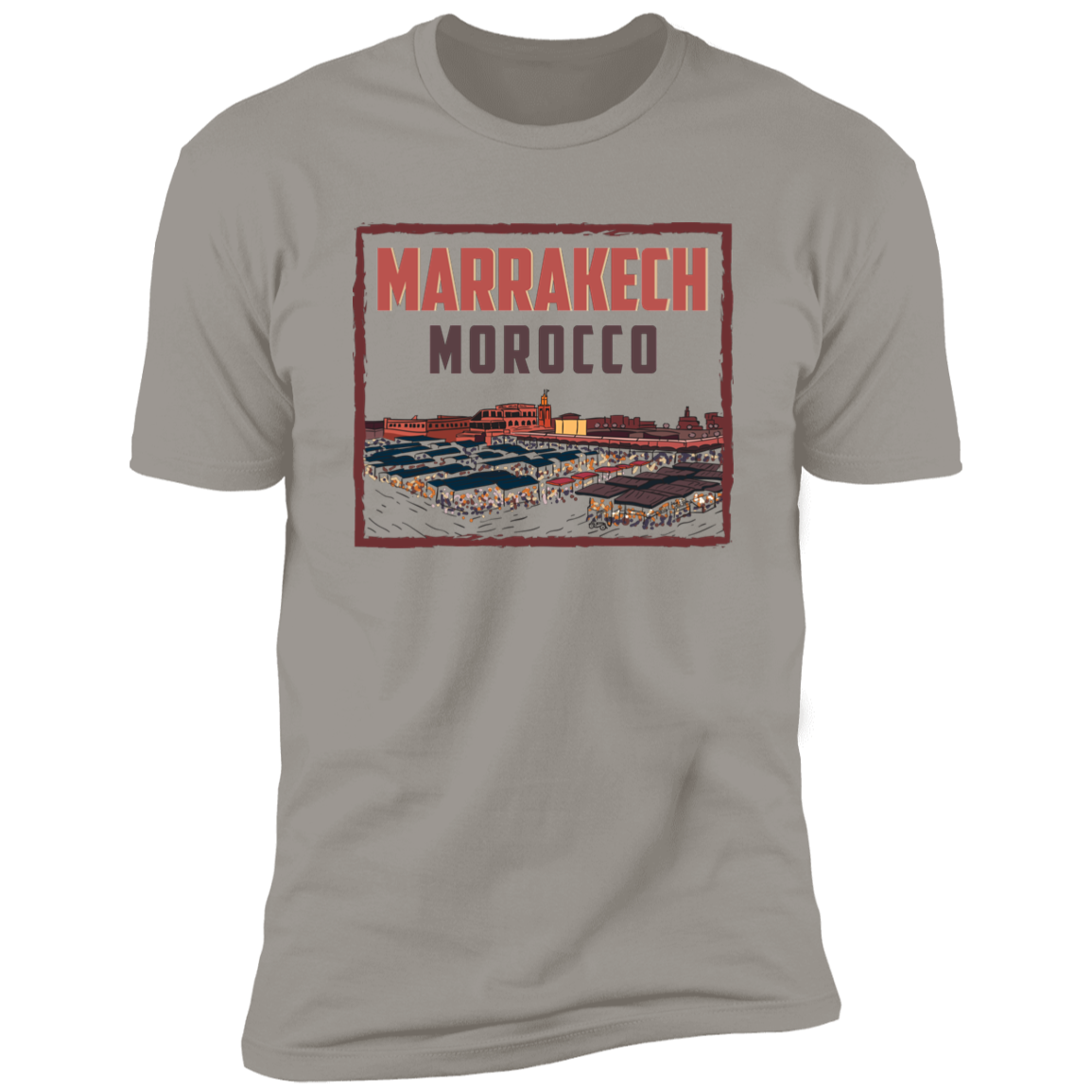 Marrakech Square Morocco Classic T-Shirt (Unisex)