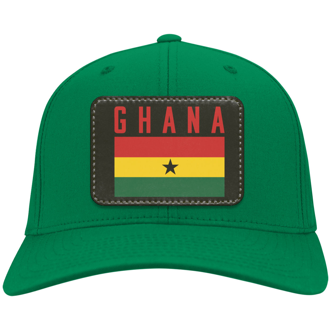 Ghana Football Team Emblem Patch Twill Cap