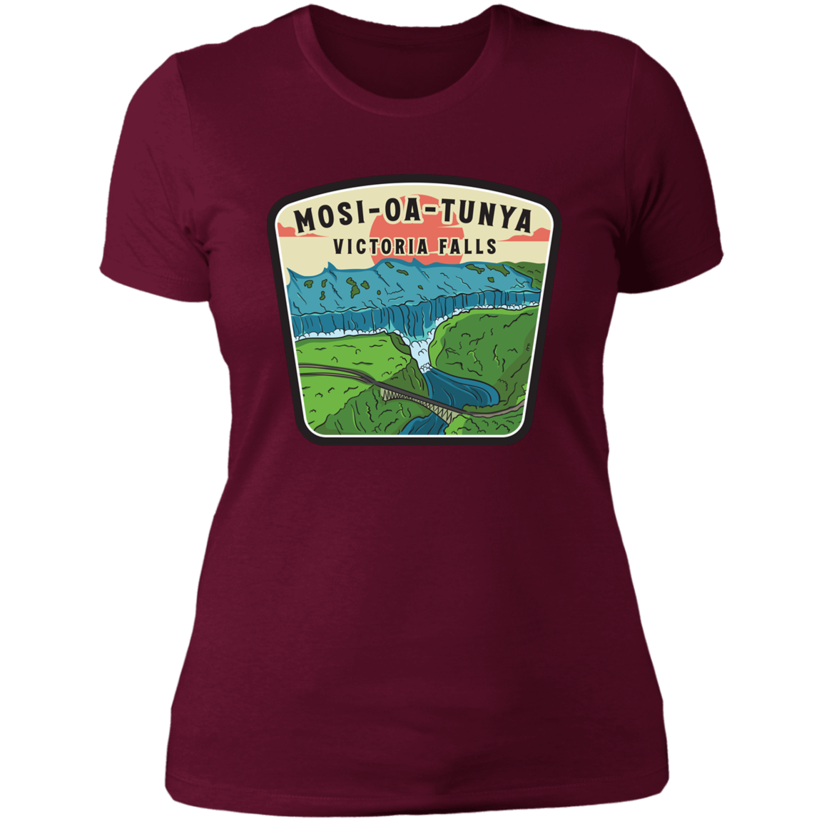 Mosi-oa-Tunya Victoria Falls Women's Classic T-Shirt