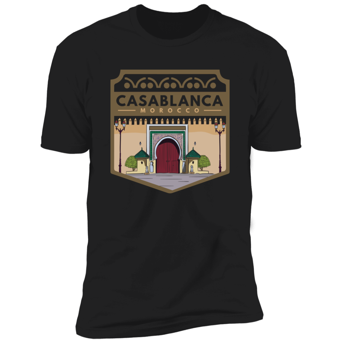 Casablanca Riad Morocco Classic T-Shirt (Unisex)