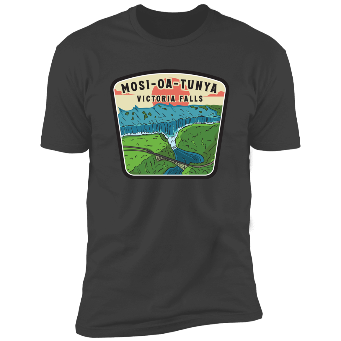 Mosi-oa-Tunya Victoria Falls Classic T-Shirt (Unisex)