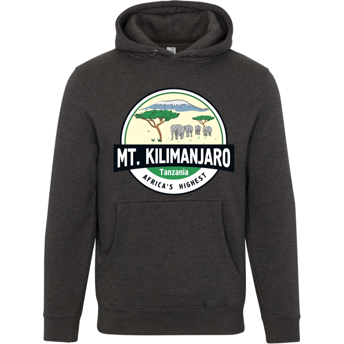 Mount Kilimanjaro Unisex Pullover Hoodie