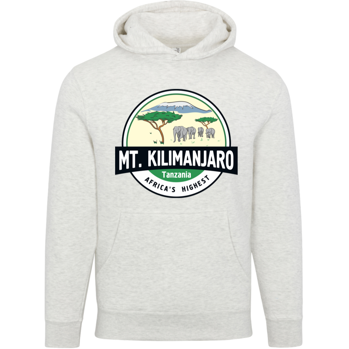 Mount Kilimanjaro Unisex Pullover Hoodie