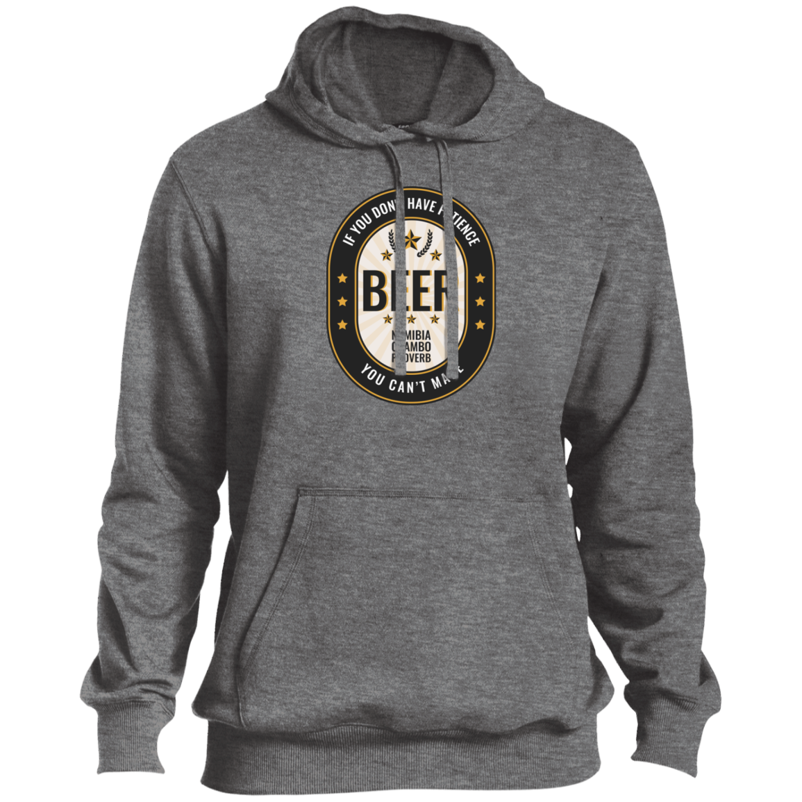 If You Don't Have Patience You Can't Make BEER Men's Pullover Hoodie