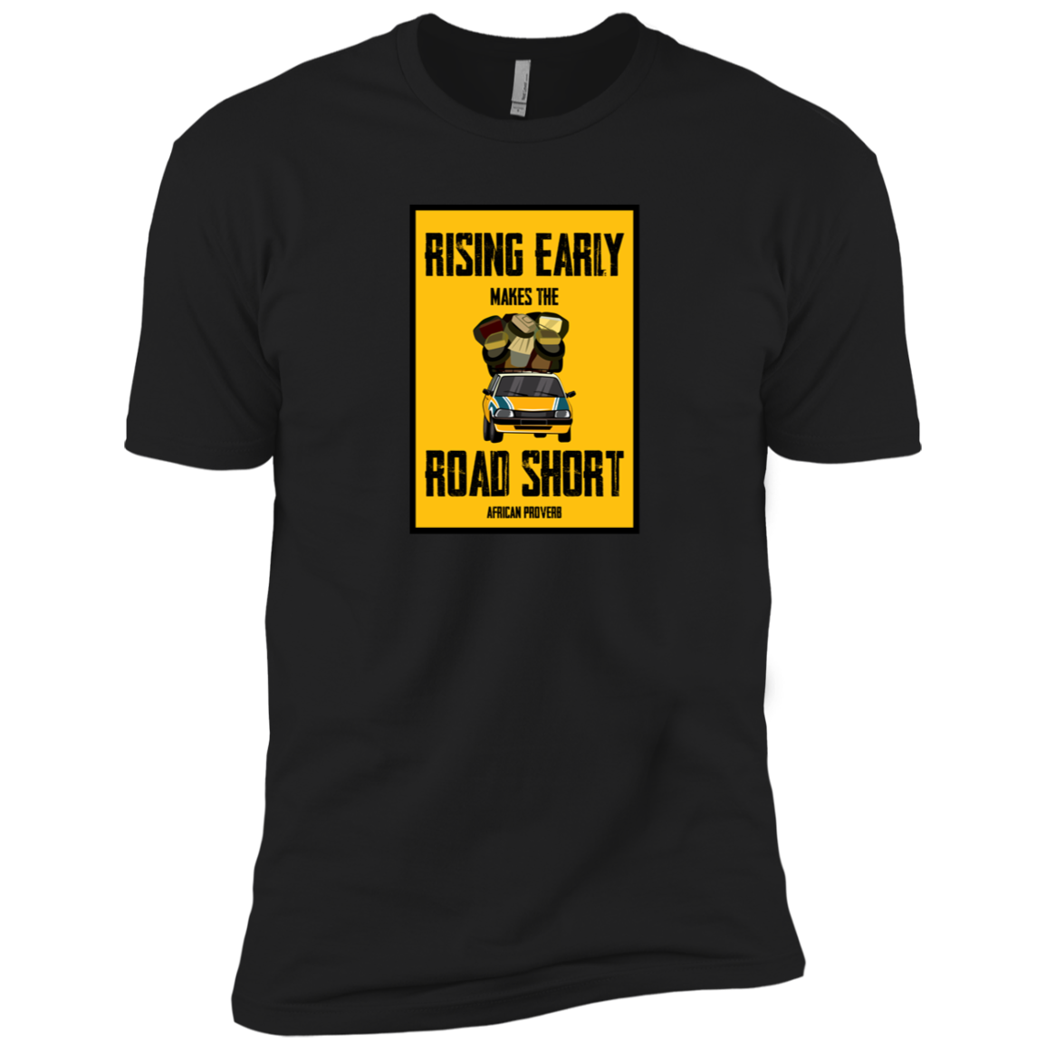 Rising Early Makes The Road Short Kids' Classic T-Shirt
