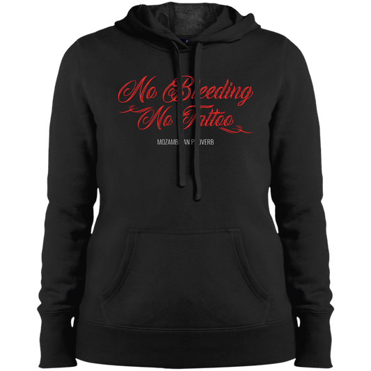 No Bleeding No Tattoo Women's Pullover Hoodie