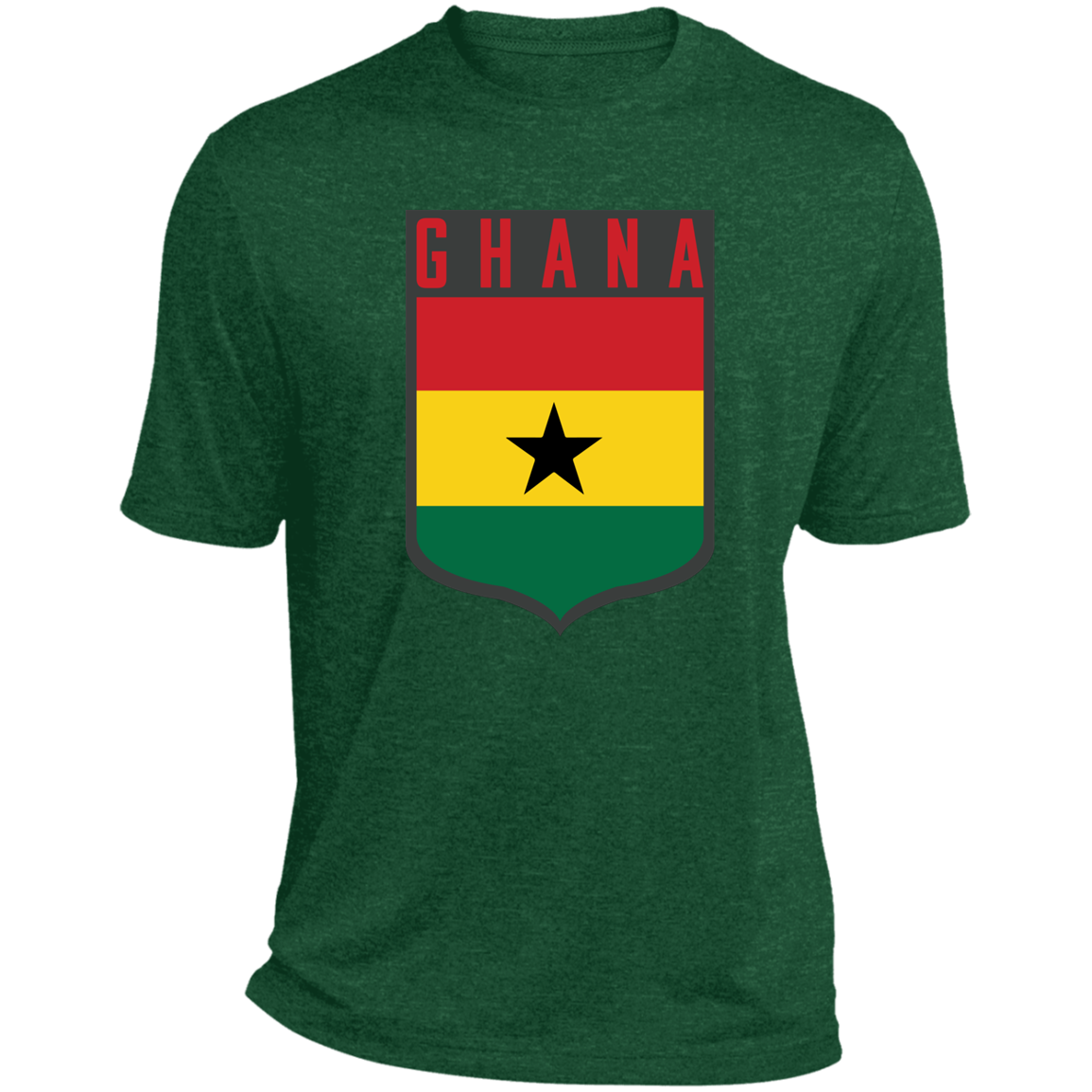 Ghana Football Team Emblem Men's Sports T-Shirt