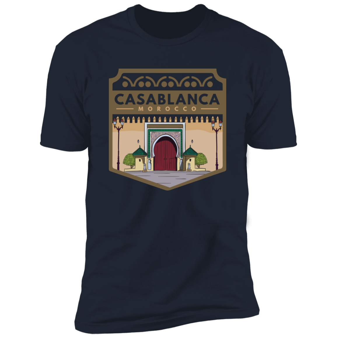 Casablanca Riad Morocco Classic T-Shirt (Unisex)