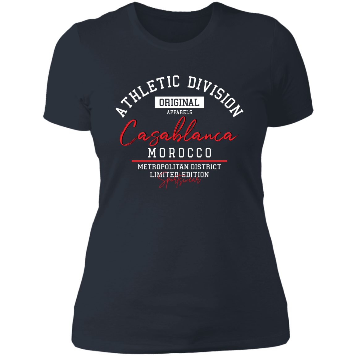 Casablanca Morocco Athletic Division Women's Classic T-Shirt