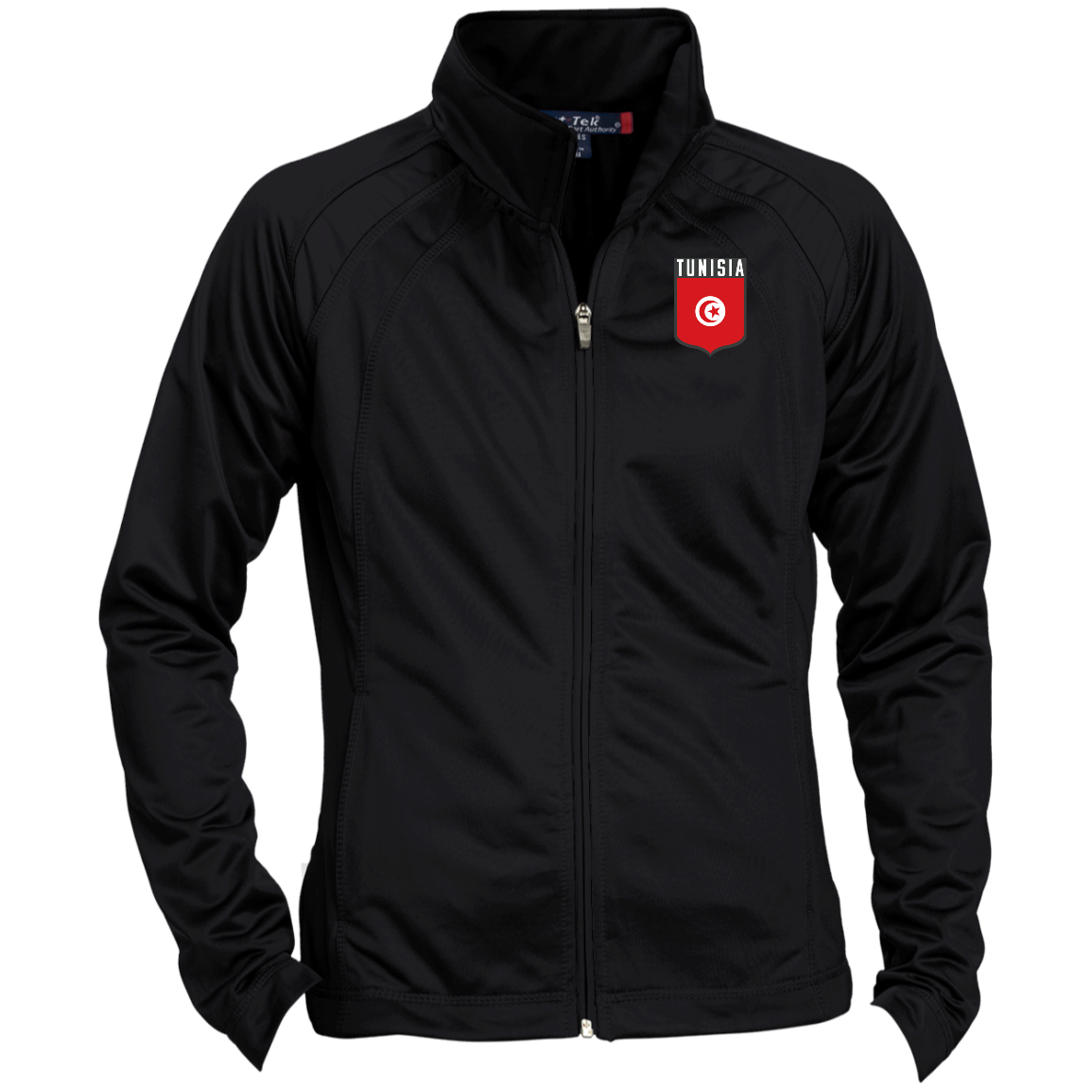 Tunisia Football Team Emblem Women's Track Jacket