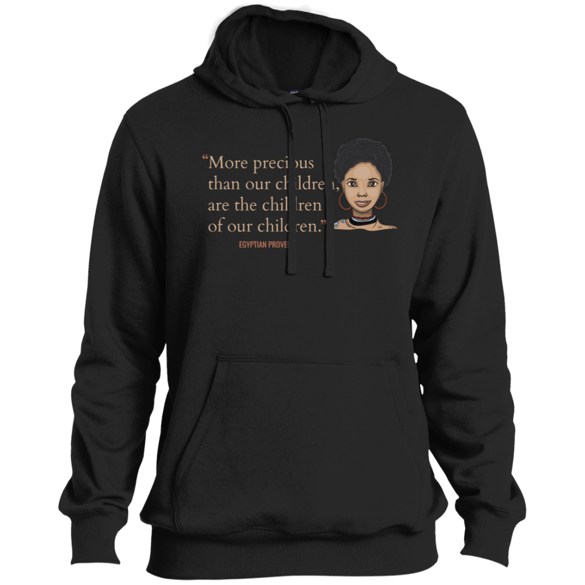 More Precious Than Our Children Are The Children Of Our Children Men's Pullover Hoodie