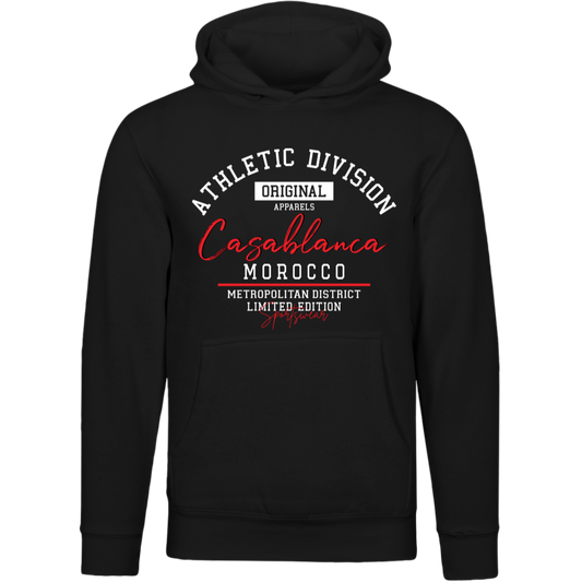 Casablanca Morocco Athletic Division Unisex Pullover Hoodie