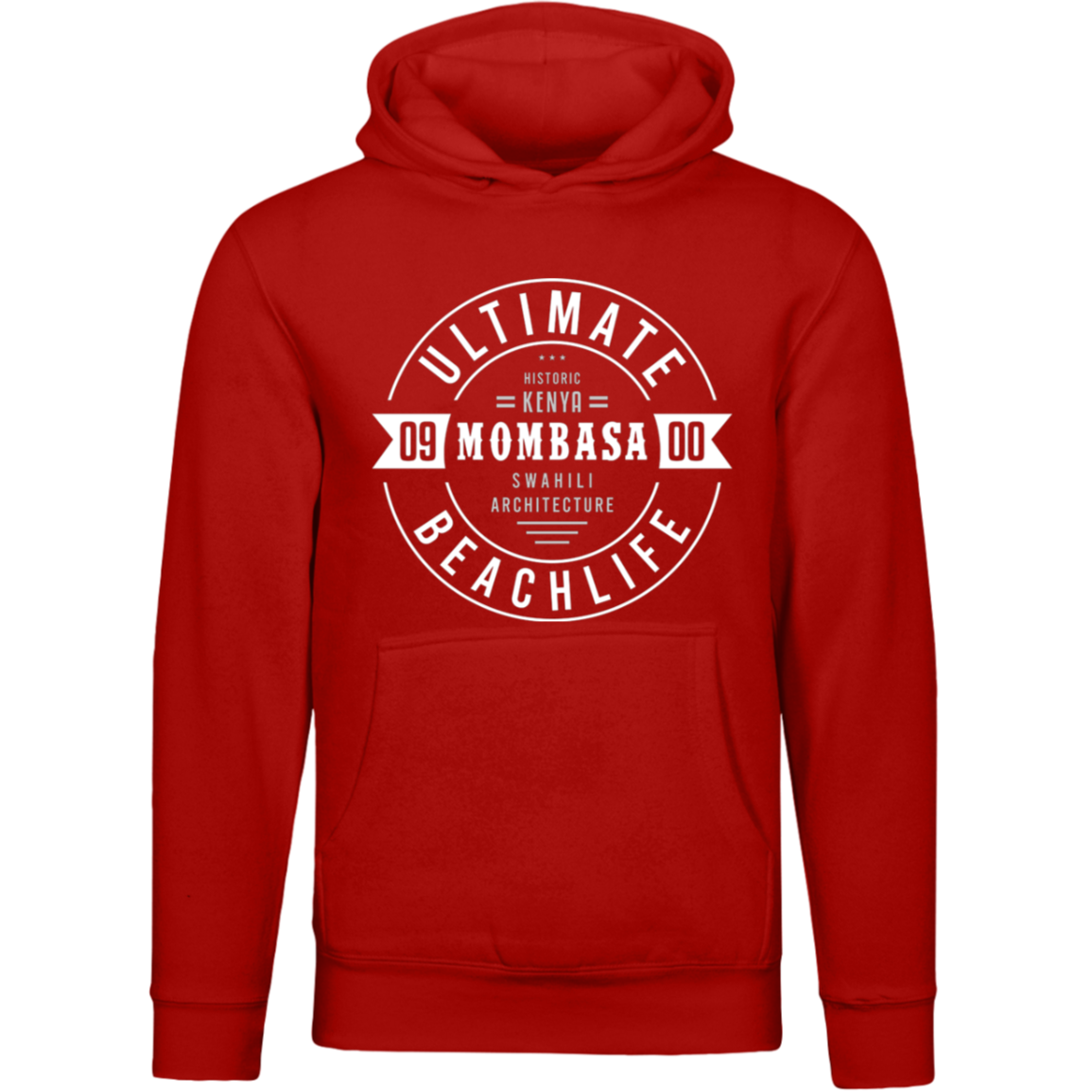 Mombasa 0900 Ultimate BeachLife Unisex Pullover Hoodie