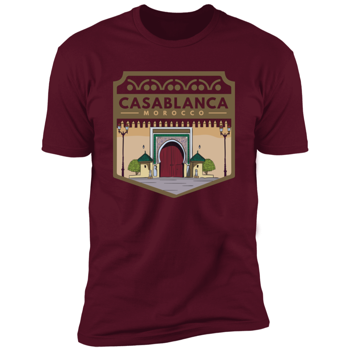 Casablanca Riad Morocco Classic T-Shirt (Unisex)
