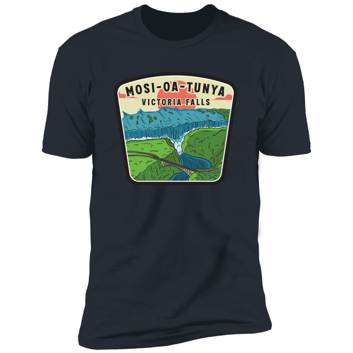 Mosi-oa-Tunya Victoria Falls Classic T-Shirt (Unisex)