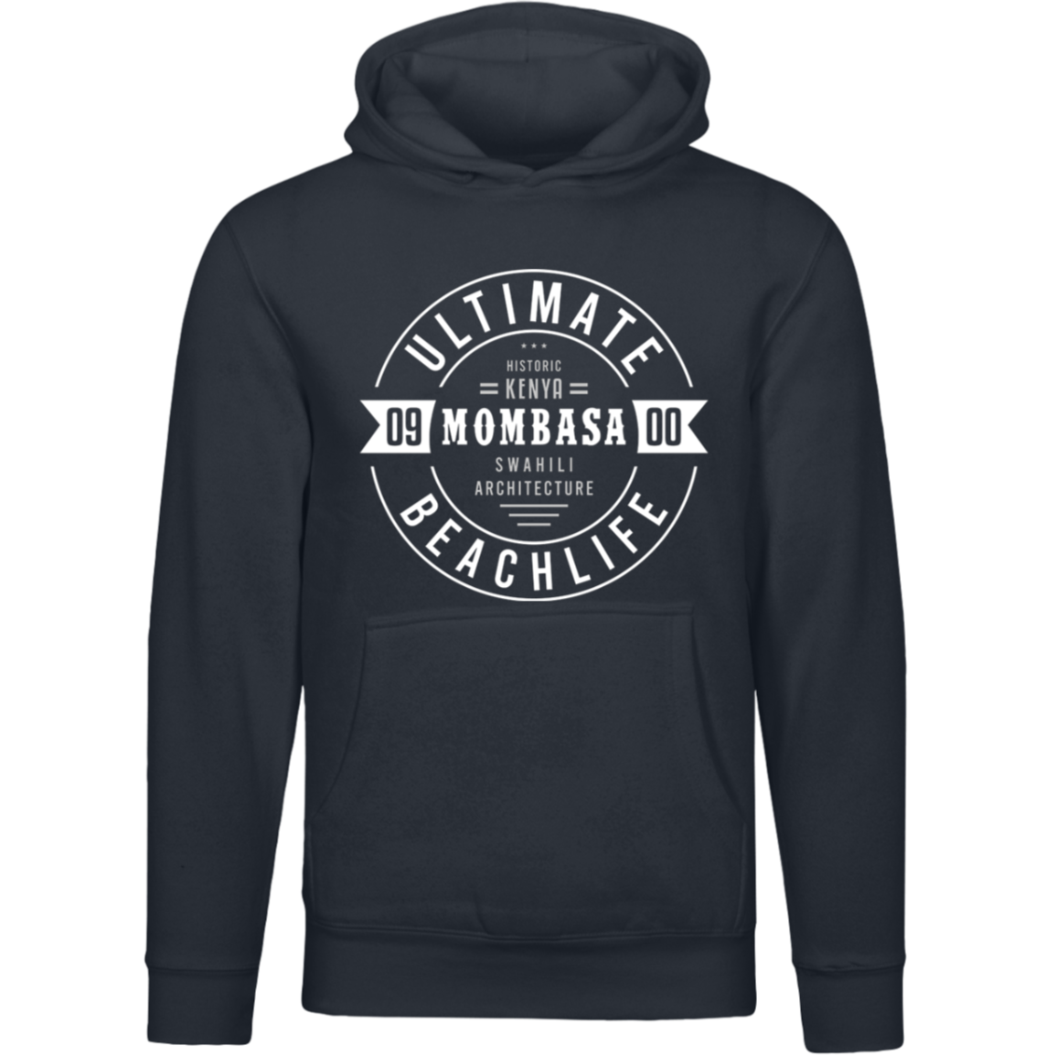 Mombasa 0900 Ultimate BeachLife Unisex Pullover Hoodie