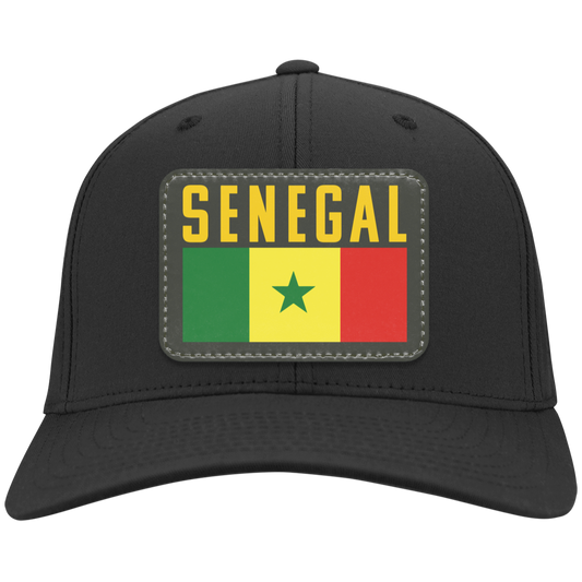 Senegal Football Team Emblem Patch Twill Cap