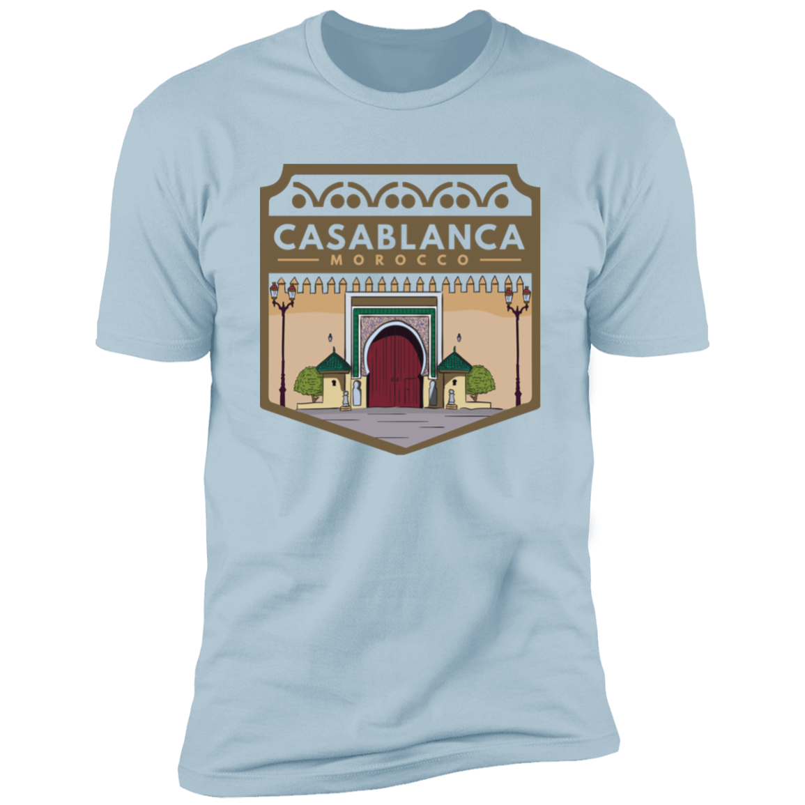 Casablanca Riad Morocco Classic T-Shirt (Unisex)