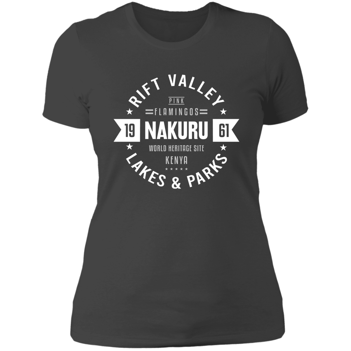 Nakuru 1961 Rift Valley Lakes & Parks Women's Classic T-Shirt