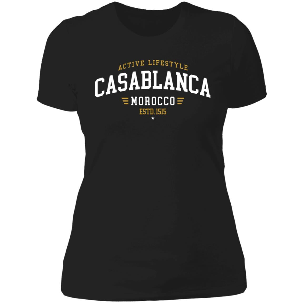 Casablanca Morocco Estd 1515 Women's Classic T-Shirt