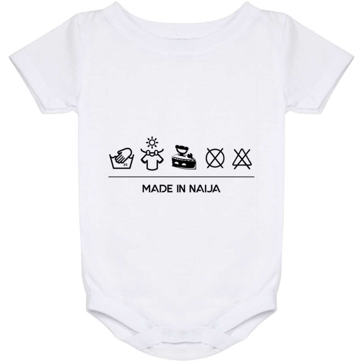 Made In Naija Baby Onesie