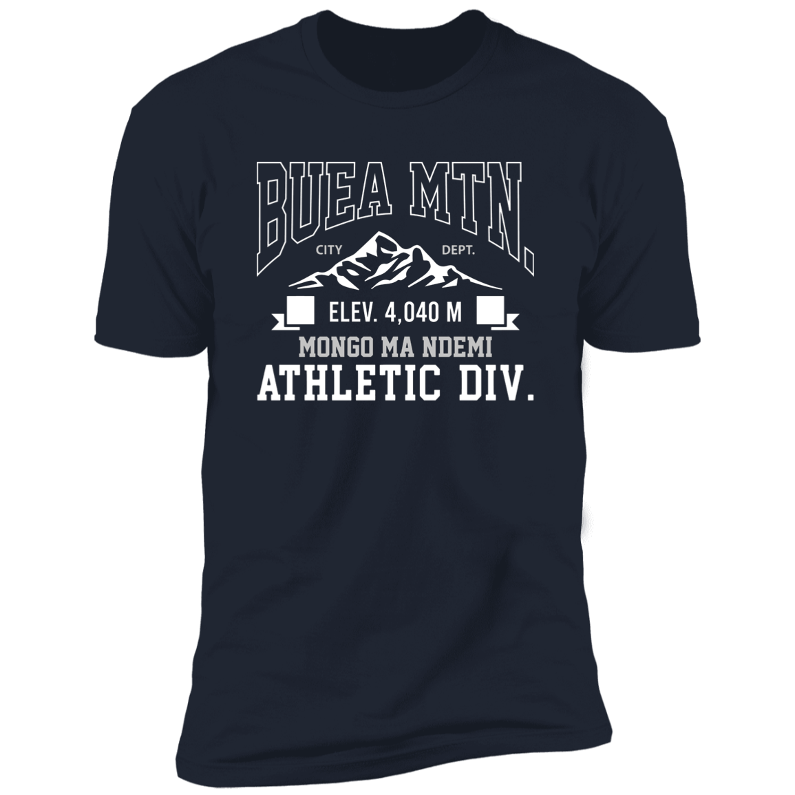 Buea Mountain (Mongo ma Ndemi) Athletic Classic T-Shirt (Unisex)