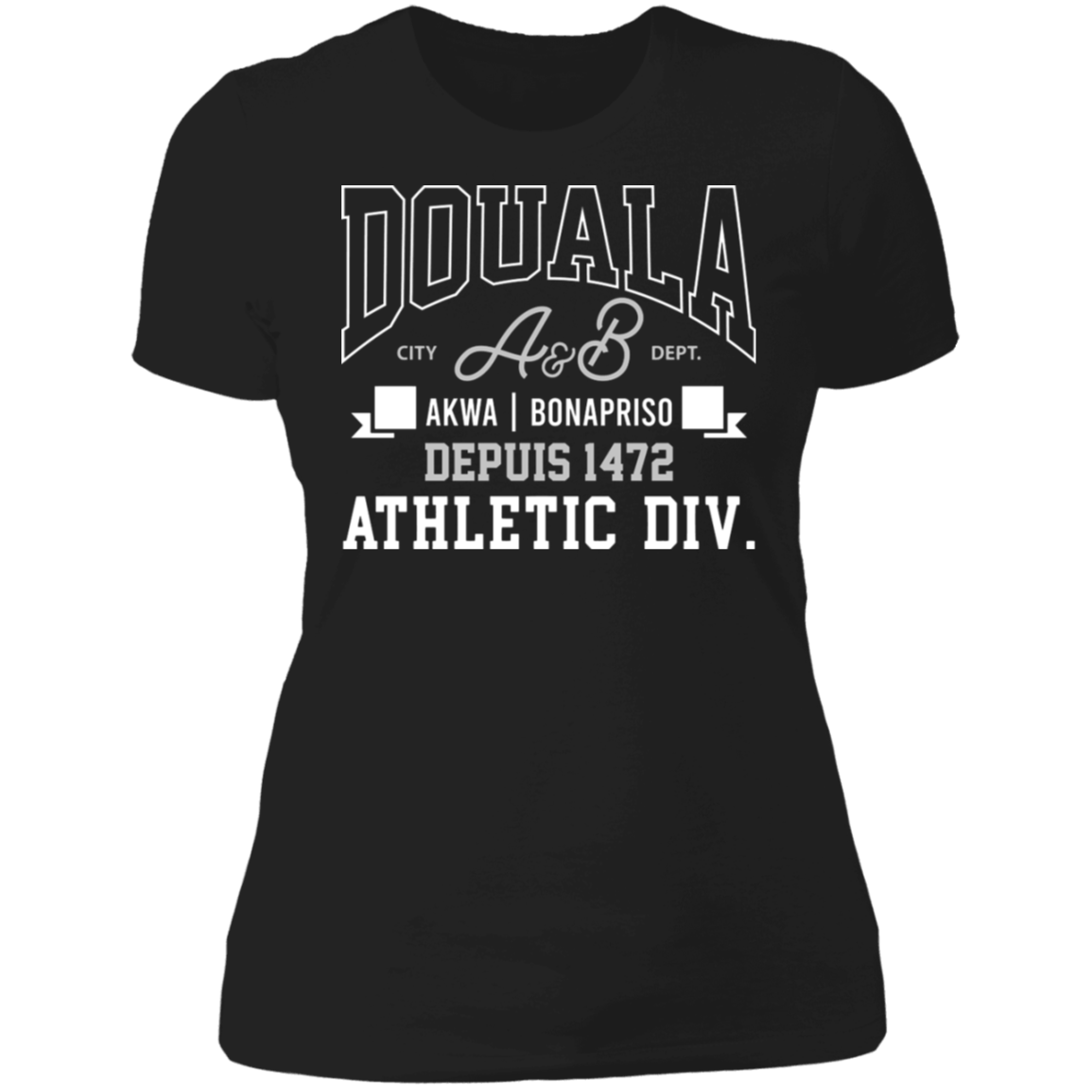 Douala A&B (Akwa & Bonapriso) Athletic Women's Classic T-Shirt