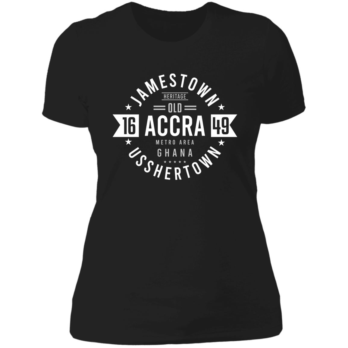 Jamestown Usshertown Old Accra Ghana Women's Classic T-Shirt