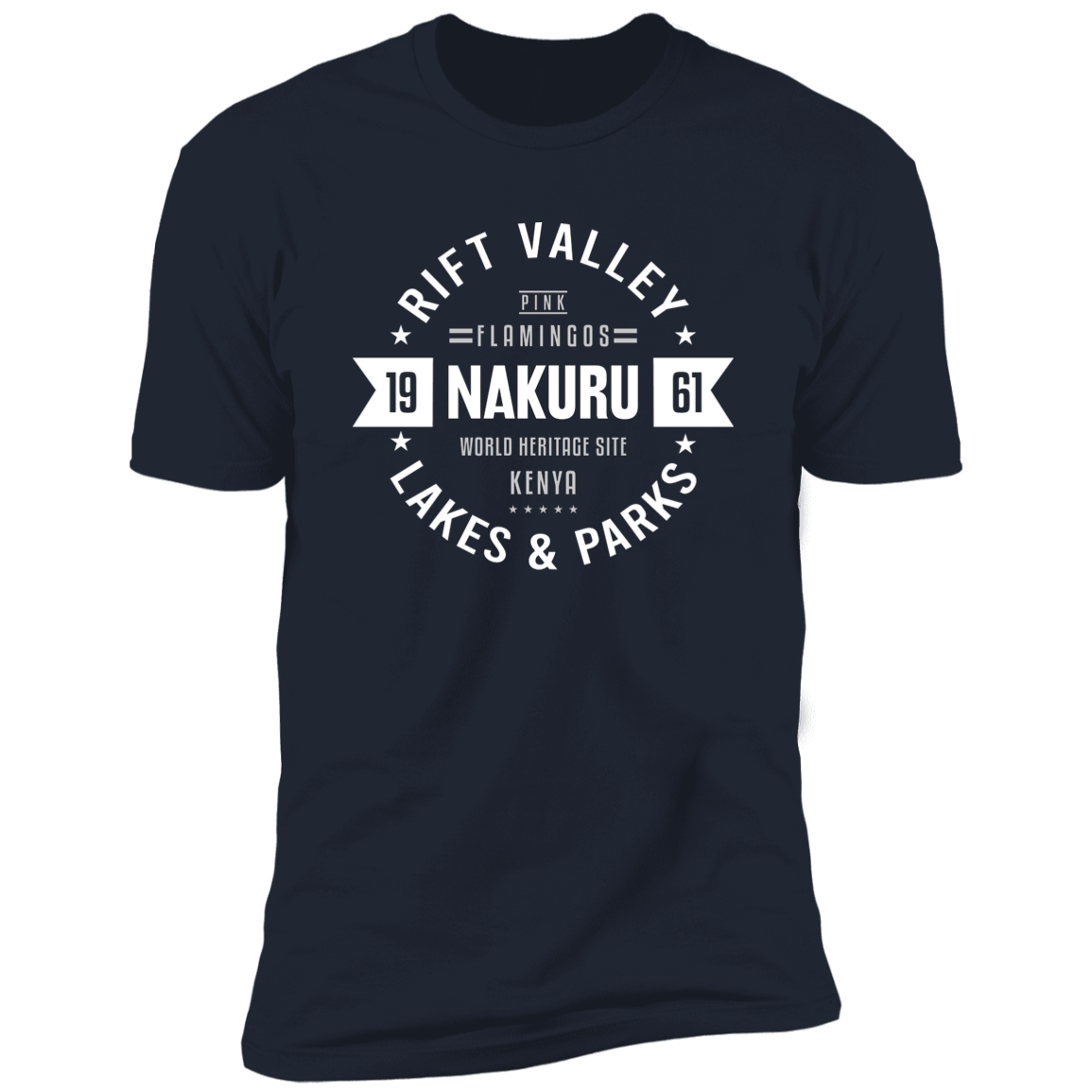 Nakuru 1961 Rift Valley Lakes & Parks Classic T-Shirt (Unisex)