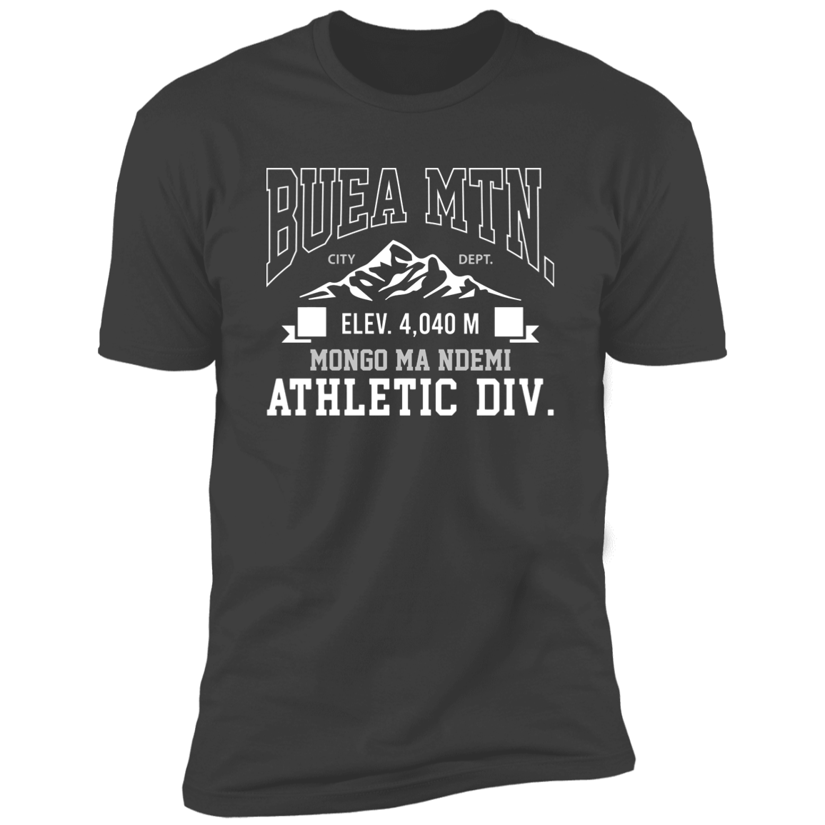 Buea Mountain (Mongo ma Ndemi) Athletic Classic T-Shirt (Unisex)