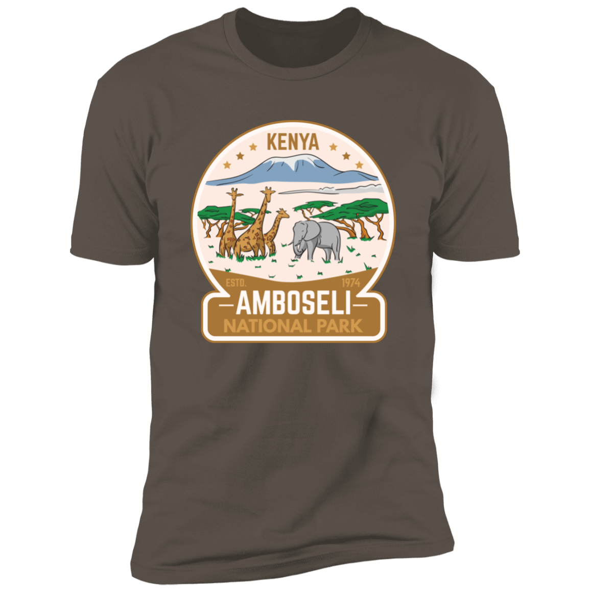 Amboseli National Park Kenya Classic T-Shirt (Unisex)