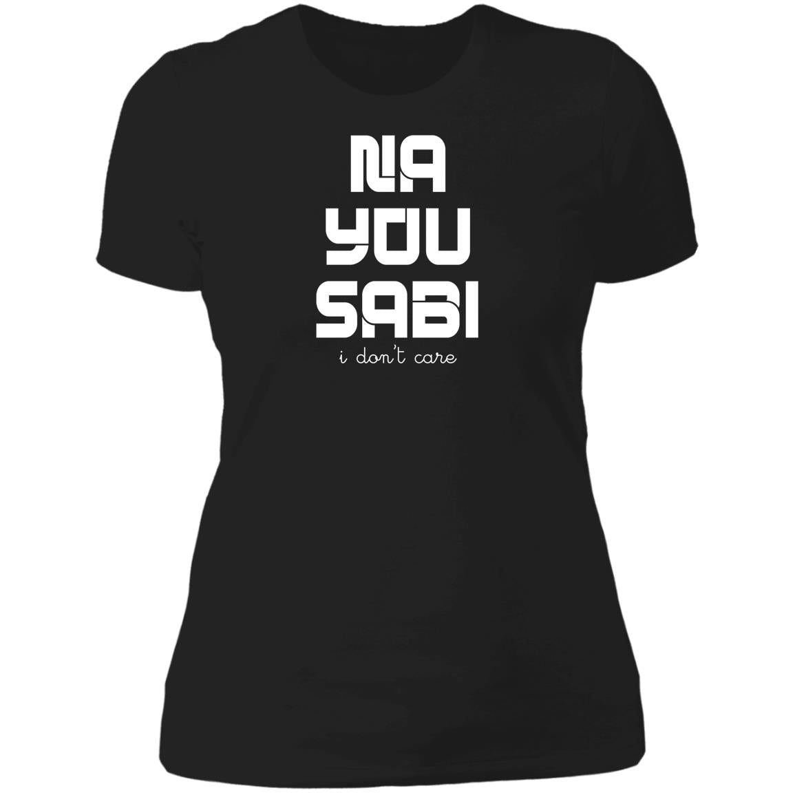 Na You Sabi Ladies' Crewneck T-Shirt