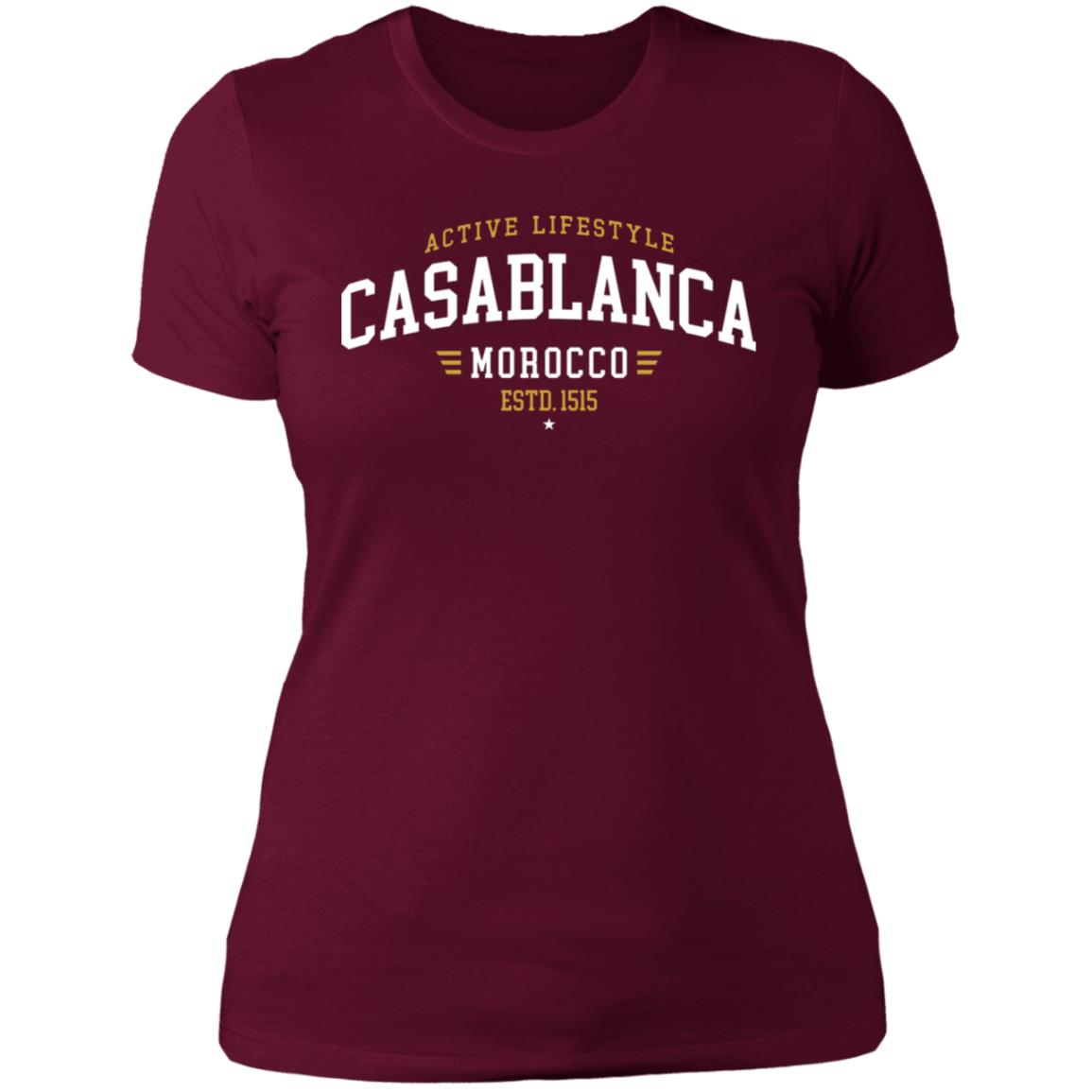 Casablanca Morocco Estd 1515 Women's Classic T-Shirt