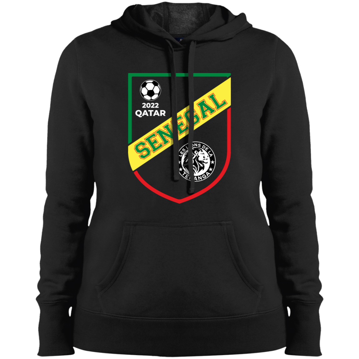 Senegal Lions de la Teranga Women's Pullover Hoodie