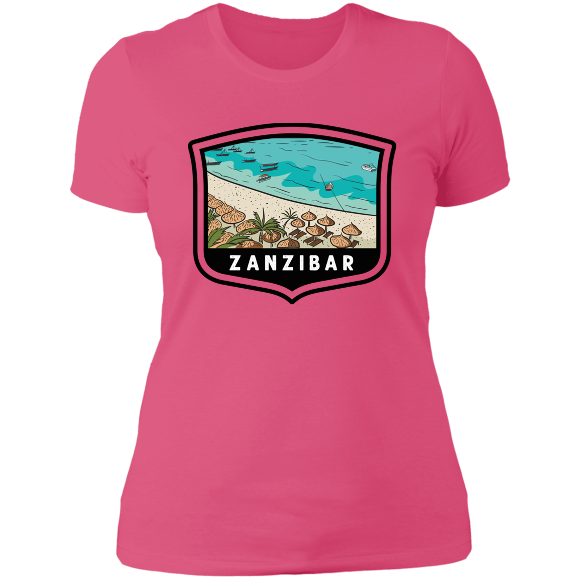 Zanzibar Beaches Women's Classic T-Shirt
