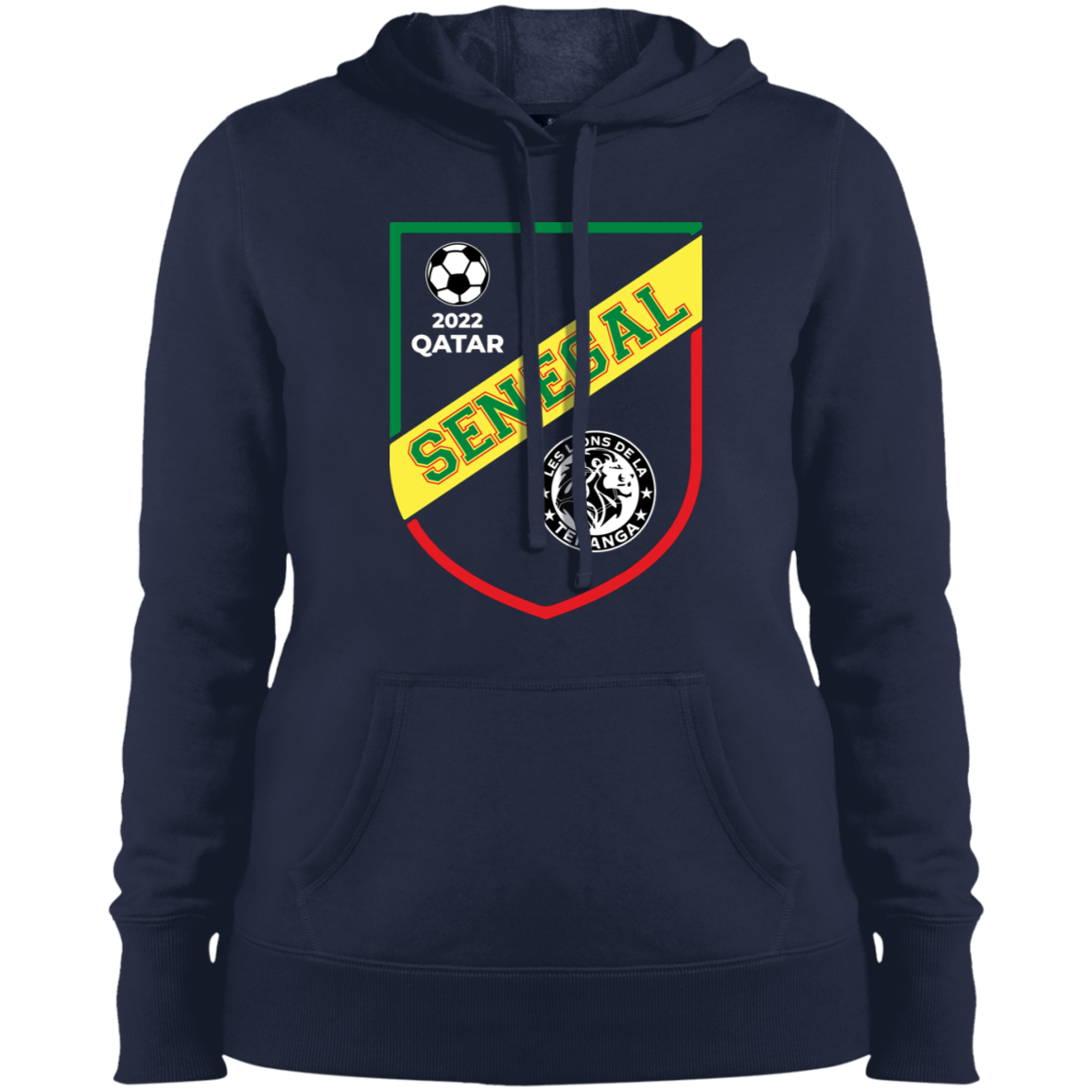 Senegal Lions de la Teranga Women's Pullover Hoodie