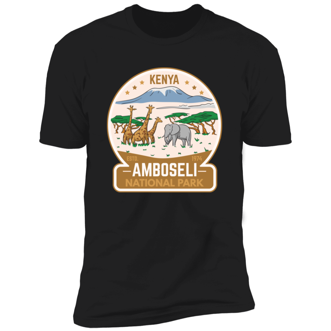 Amboseli National Park Kenya Classic T-Shirt (Unisex)