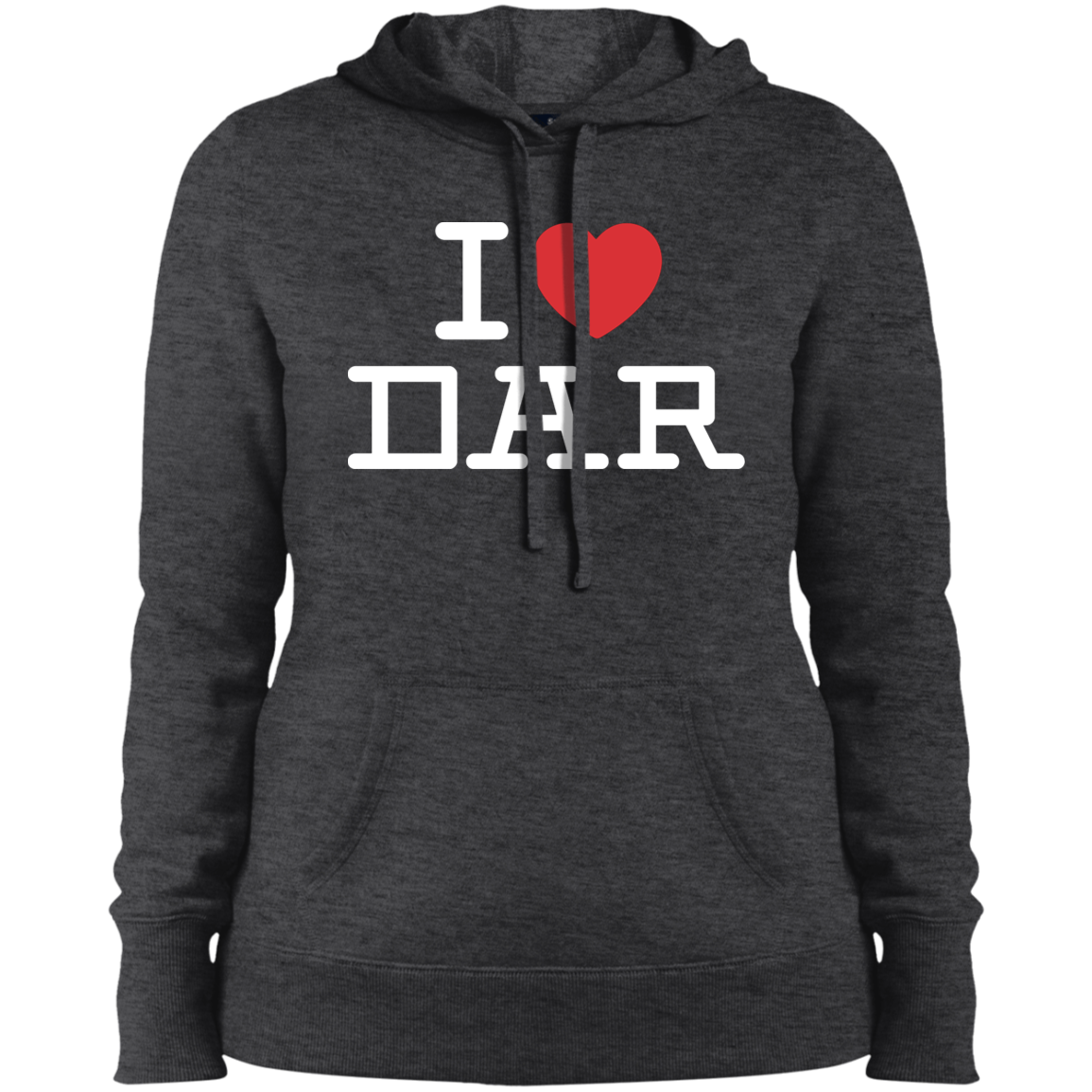 I love Dar Es Salaam (DAR) Tanzania Women's Pullover Hoodie