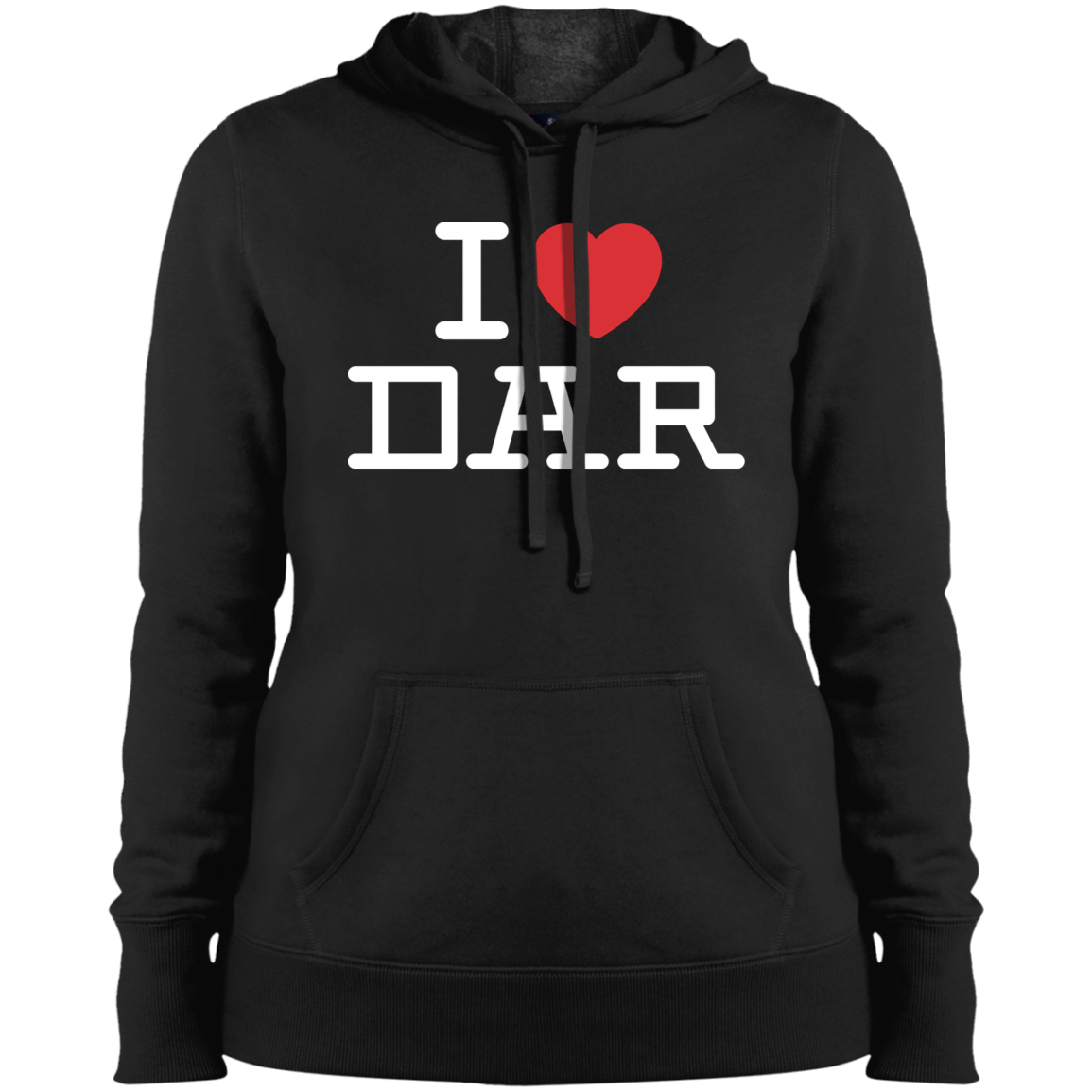 I love Dar Es Salaam (DAR) Tanzania Women's Pullover Hoodie