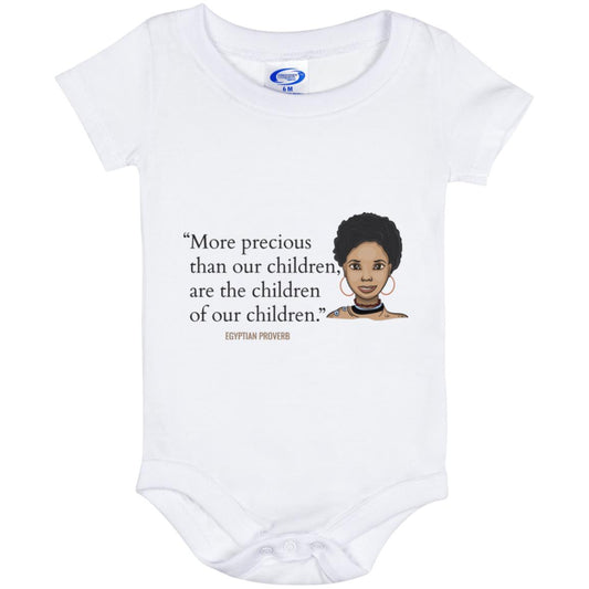More Precious Than Our Children Baby Onesie