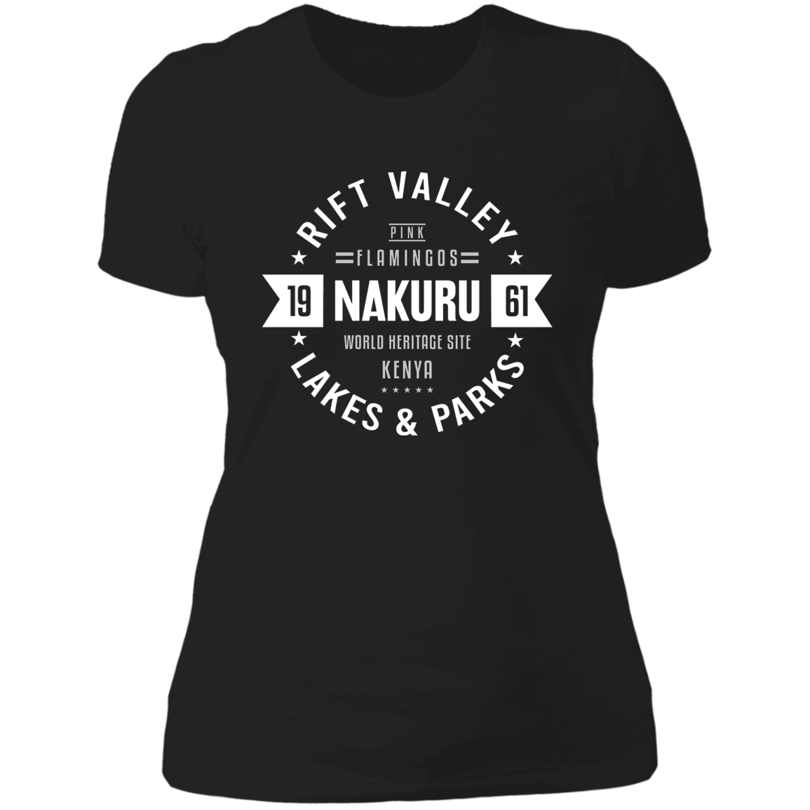 Nakuru 1961 Rift Valley Lakes & Parks Women's Classic T-Shirt