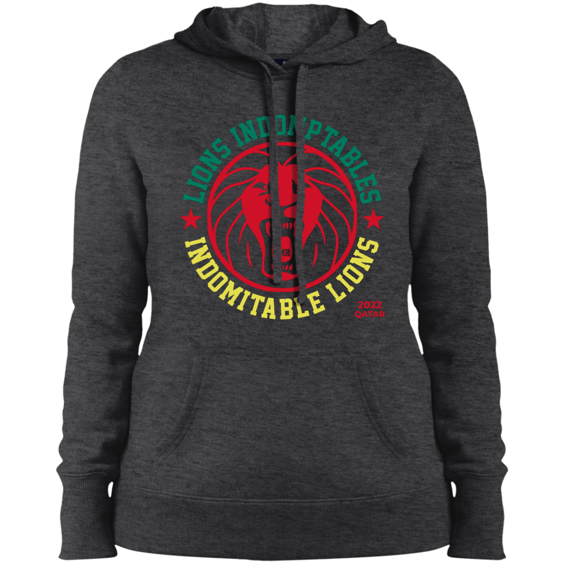 Cameroon Indomitable Lions Qatar 2022 Women's Pullover Hoodie