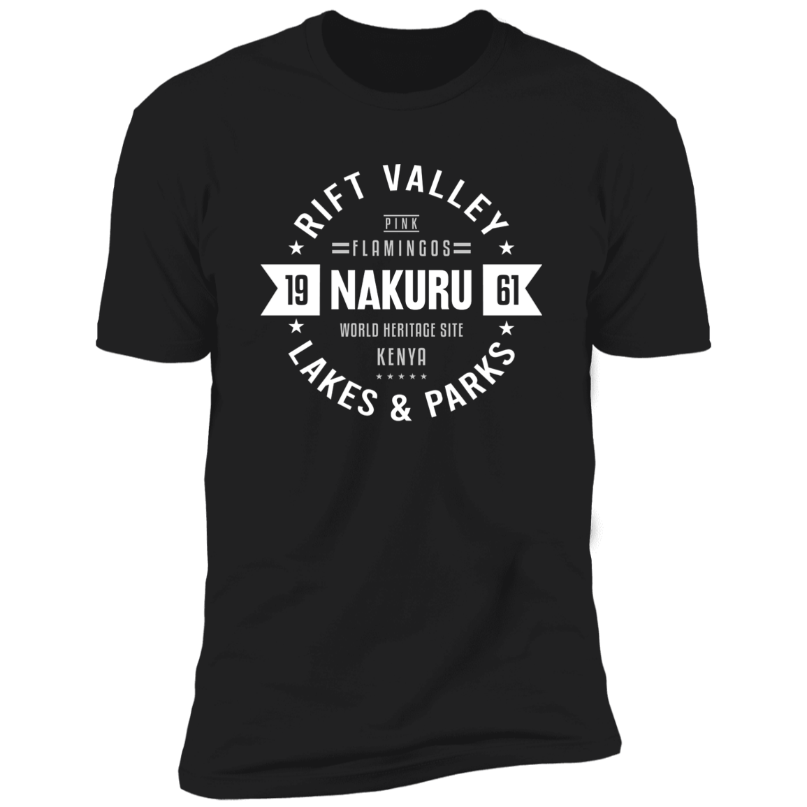 Nakuru 1961 Rift Valley Lakes & Parks Classic T-Shirt (Unisex)