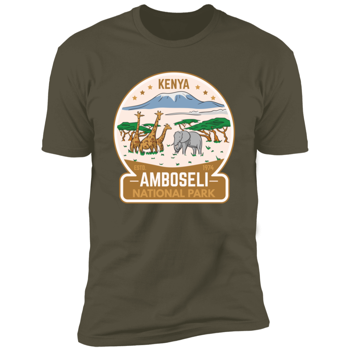 Amboseli National Park Kenya Classic T-Shirt (Unisex)