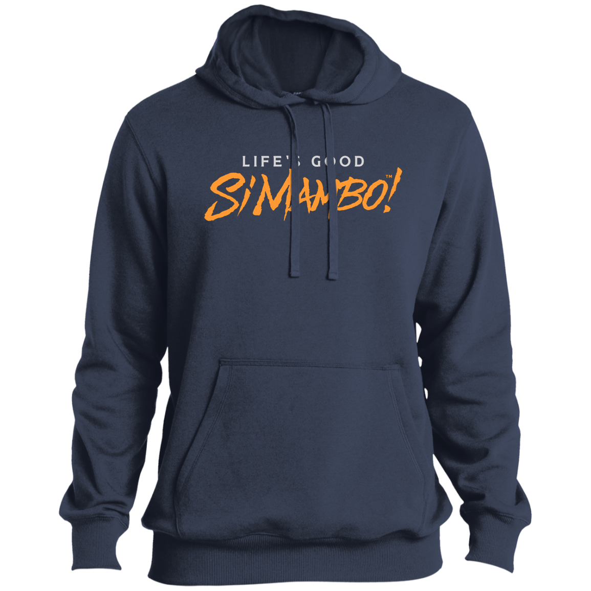 Life's Good. Simambo™! Men's Pullover Hoodie