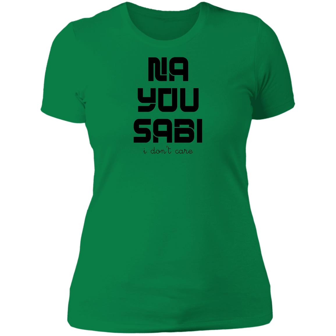 Na You Sabi Ladies' Crewneck T-Shirt